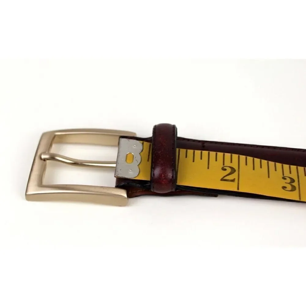 Men's Wearhouse BROWN GENUINE LEATHER 1 1/8